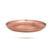 Copper Plate - 0.5 x 5.5 Inches | Thali Plate/ Pooja Plate for Home/ 60 Gms Approx - Pooja Plate & Tray