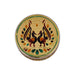 Pooja Box - 2.5 x 4 Inches | Gold Meenakari Design Jewellery Box/ Stainless Steel Storage Box for Pooja - Pooja Box & Paduka