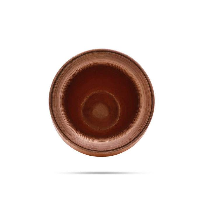 Iyengar Vaishnav Chombu 5.5 x 4 Inches - Copper Lota / Chombu / Kalash Pot / Kalasam for Pooja - Kalash & Pooja Lota