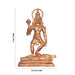 Hanuman Standing On Shani Bhagvan Murti - 6 x 3.75 Inches | Panchaloha idol / Anjaneyar Sculpture For Pooja - Panchaloha Murties