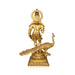 Murugar With Peacock on Base Murti - 28 x 11 Inches | Antique Brass Idol/ Murugan Statue Decor For Home & Pooja - Brass Murties