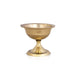 Dhoop Dhani With Wooden Handle - 2.75 x 8 Inches | Brass Dhup Dhani/ Sambrani Burner for Pooja/ 220 Gms Approx - Sambrani Stand