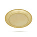 Brass Plate - 0.25 x 3.5 Inches | Thali Plate/ Pooja Plate for Home & Puja Purpose - Pooja Plate & Tray
