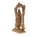 Balaji Murti With Arch - 8 x 5 Inches | Antique Brass Idol/ Standing Balaji Statue for Pooja/ 1.340 Kgs Approx - Brass Murties