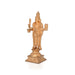 Thiruchendur Murugan On Base Murti - 10.5 x 5 Inches | Panchaloha Idol / Murugan Statue Decor For Home & Pooja - Panchaloha Murties