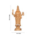 Thiruchendur Murugan On Base Murti - 10.5 x 5 Inches | Panchaloha Idol / Murugan Statue Decor For Home & Pooja - Panchaloha Murties