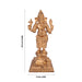 Ganesha Standing On Base Murti -10.5 x 5 Inches | Panchaloha Idol/ Ganapathi Statue Decor for Home & Pooja - Panchaloha Murties