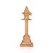 Angusham with Peedam - 15 x 4 Inches | Panchaloha Tool / Elephant Goad / South Indian Temple & Heritage Decor - Deity Accessories
