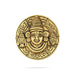Balaji Murti Wall Hanging - 2.75 x 2.5 Inches | Antique Brass Wall Hanger/ Venkateswara Murti Wall Decoration - Wall Hanging