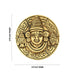 Balaji Murti Wall Hanging - 2.75 x 2.5 Inches | Antique Brass Wall Hanger/ Venkateswara Murti Wall Decoration - Wall Hanging