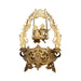 Flower Pot With Radha Krishna - 22 x 12 Inches | Brass Urli With Stand/ Uruli for Living Room/ 12.060 Kgs Approx - Uruli & Flower Pot