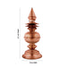 Temple Kalash - 6.5 x 3 Inches | Copper Temple Gopura Kalasam/ Temple Top Kalash - Temple Decoration