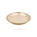 Brass Plate - 0.5 x 3.5 Inches | Pooja Plate/ Thali Plate for Home - Pooja Plate & Tray