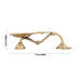 One Mukh Aarti - 2 x 9 Inches | Brass Aarti/ Kapoor Dhani/ Camphor Burner With Handle For Daily Pooja Use - Kapur Aarti
