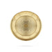 Brass Plate - 2.25 x 18 Inches | Thambulam Thattu/ Thali Plate/ Pooja Plate for Home - Pooja Plate & Tray