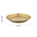Brass Plate - 2.25 x 18 Inches | Thambulam Thattu/ Thali Plate/ Pooja Plate for Home - Pooja Plate & Tray