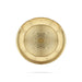 Brass Plate - 2 x 16 Inches | Thambulam Thattu/ Thali Plate/ Pooja Plate for Home - Pooja Plate & Tray