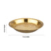 Brass Plate - 1.5 x 11 Inches | Thambulam Thattu/ Thali Plate/ Pooja Plate for Home - Pooja Plate & Tray