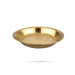Brass Plate - 1.5 x 11 Inches | Thambulam Thattu/ Thali Plate/ Pooja Plate for Home - Pooja Plate & Tray
