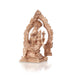 Lakshmi Hayagriva Statue With Arch - 4.5 x 3 Inches | Panchaloha Statue/ Lakshmi Hayagreevar Idol for Pooja - Panchaloha Murties