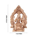 Lakshmi Hayagriva Statue With Arch - 4.5 x 3 Inches | Panchaloha Statue/ Lakshmi Hayagreevar Idol for Pooja - Panchaloha Murties