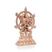 Vishnu Murti Standing On Base - 7.25 x 4.5 Inches | Panchaloha Statue/ Chakrathazhwar Murti for Pooja - Panchaloha Murties