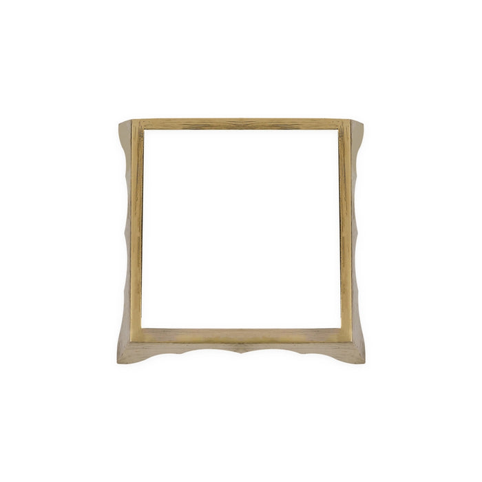 Havan Kund Stand - 1.5 x 4 x 4 Inches | Brass Hawan Stand/ Hawan Kund Stand for Pooja - Havan Kund