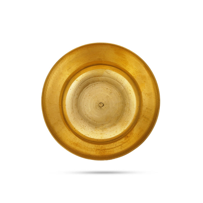 Brass Bowl - 1.25 x 3 Inches | Puja Bowl/ Brass Katora/ Brass Cup for Pooja - Bowls