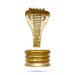 Nagabharanam Statue - 20 x 8 Inches | Brass Sheet Nagabaranam for Deity - Deity Accessories