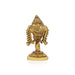 Vishnu Shank With Base - 3 x 2 Inches | Antique Brass Vishnu Sangu/ Vishnu Shanku for Pooja - Deity Accessories