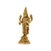 Balaji Murti Standing On Base - 5.5 X 2.5 Inches | Antique Brass Idol/ Venkateswara Idol For Pooja And Worship - Brass Murties