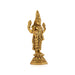 Balaji Murti Standing On Base - 5.5 X 2.5 Inches | Antique Brass Idol/ Venkateswara Idol For Pooja And Worship - Brass Murties
