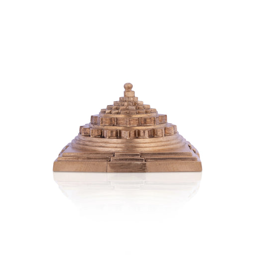 Ardha Meru - 1 X 2 X 2 Inches | Panchaloham Maha Meru/ Sri Yantra For Positive Energy And Spiritual Pooja - Maha Meru & Yantra