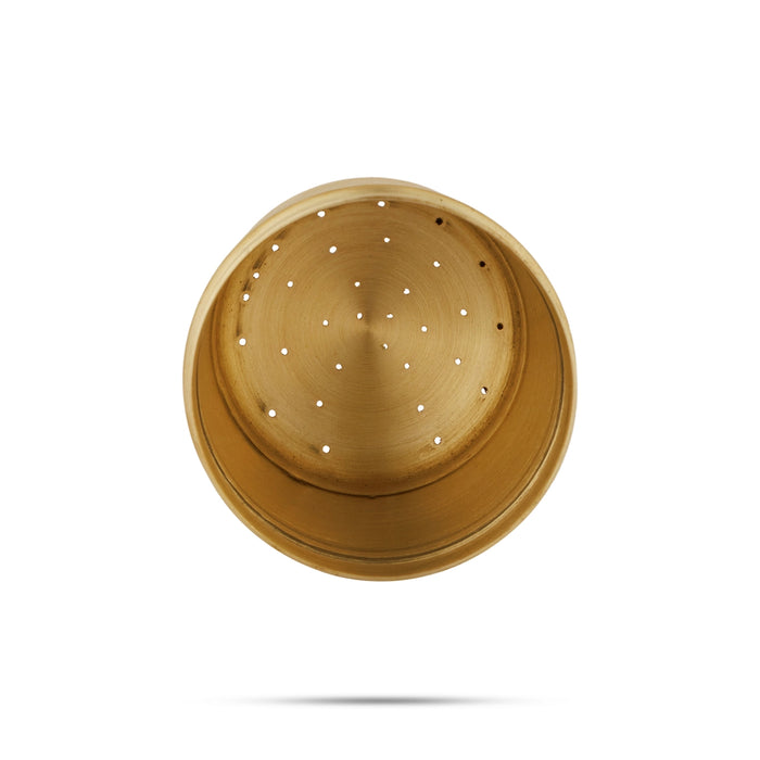 Coffee Filter - 6 X 2 Inches | Brass Coffee Vessel/ Matte Finish Filter Coffee Maker For Home - Kitchen