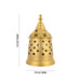 Udupi Lamp With Lid - 4.5 X 2.5 Inches | Decorative Brass Lamp/ Brass Vilakku With Base For Home Lighting - Nanda Deep & Pyali Deep