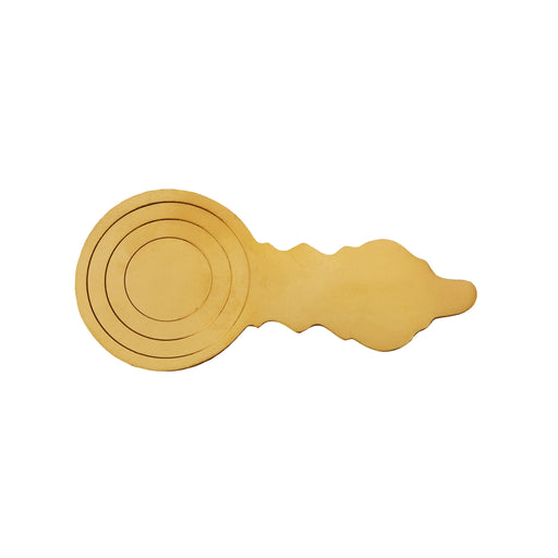 Shodashopachar Mirror - 4 X 1.75 Inches | Brass Mirror/ Shodashopachar Puja For Pooja - Pooja Accessories