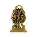 Panchmukhi Hanuman Murti - 2.5 X 1.5 Inches | Antique Brass Idol/ Standing 5 Face Anjaneya Statue For Worship - Brass Murties