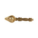 One Mukh Aarti - 1 x 11 Inches | Brass Aarti / Ghee Aarti / Brass Lamp / Pooja Aarti for Daily Pooja - Kapur Aarti