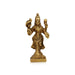 Kannika Parameshwari Amman Standing On Base- 2 X 1 Inches | Antique Brass Idol/ Kanyaka Parameshwari For Pooja - Brass Murties