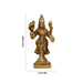 Kannika Parameshwari Amman Standing On Base- 2 X 1 Inches | Antique Brass Idol/ Kanyaka Parameshwari For Pooja - Brass Murties