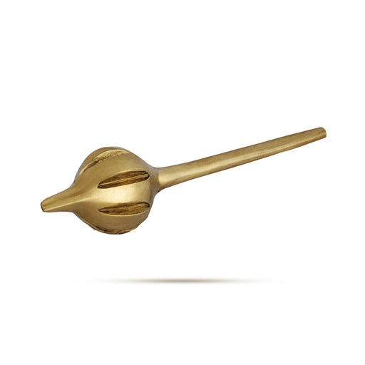 Hanuman Gadhai - 2.5 Inches | Brass Astra/ Hanuman Ki Gada/ Brass Gada for Swamy Alangaram - Deity Accessories