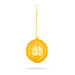 Hanging Bird Cage Round Hut Nest Tealight Holder with Chain -6x4.5 Inches | Metal T Light Holder/ Tea Light Holder - Table Stand Accessories