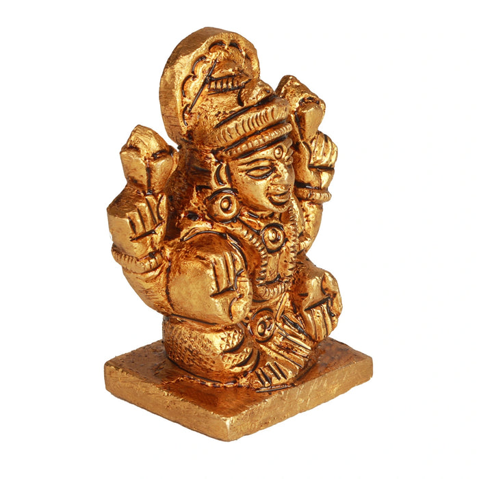 Laxmi Murti  - 1.5 x 1.5 Inches |  Brass Idol/ Lakshmi Idol/ Lakshmi Murti/ Lakshmi Statue for Pooja - Brass Murties