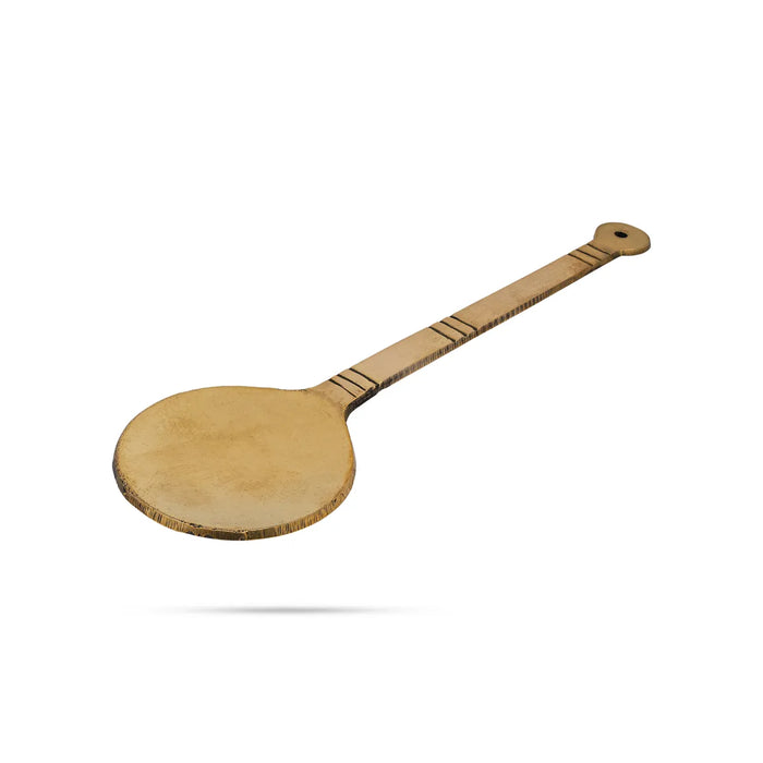 Bronze Karandi - 11 Inches | Cooking ladle / Vengala Karandi/ Bronze Ladle