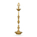 Kuthu Vilakku - 33.5 x 10 Inches | Brass Deepam / Pirai Nagas Design Lamp/ Kuthuvilakku For home & Pooja - Kuthuvilakku
