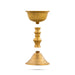 Kalanchi Diya - 8.5 x 5.25 Inches | Brass Lamp/ Brass Deepam/ Kalanjiam Diya for Pooja/ 1.510 Kgs Approx - Decorative Lamp