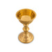 Kalanchi Diya - 8.5 x 5.25 Inches | Brass Lamp/ Brass Deepam/ Kalanjiam Diya for Pooja/ 1.510 Kgs Approx - Decorative Lamp