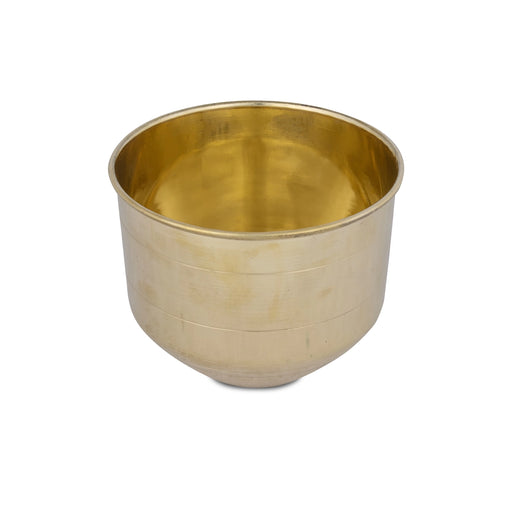 Brass Vattil - 4.5 x 5.5 Inches | Brass Vessel/ Puja Patra/ Brass Bowl for Pooja/ 330 Gms Approx - Bowls