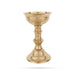 Kalanchi Diya With Base - 7.5 x 4.5 Inches | Brass Pooja Aarti/ Kalanjiam Diya for Temple - Decorative Lamp
