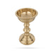 Kalanchi Diya With Base - 7.5 x 4.5 Inches | Brass Pooja Aarti/ Kalanjiam Diya for Temple - Decorative Lamp